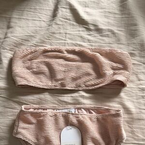 Rumer the label Cassidy bandeau swim top